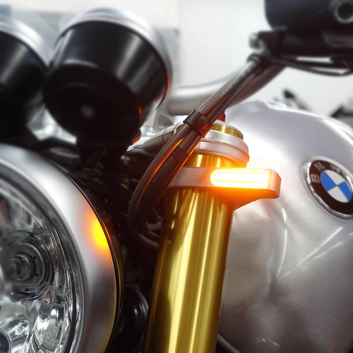 HEINZ BIKES Clignotants à LED pour fourches