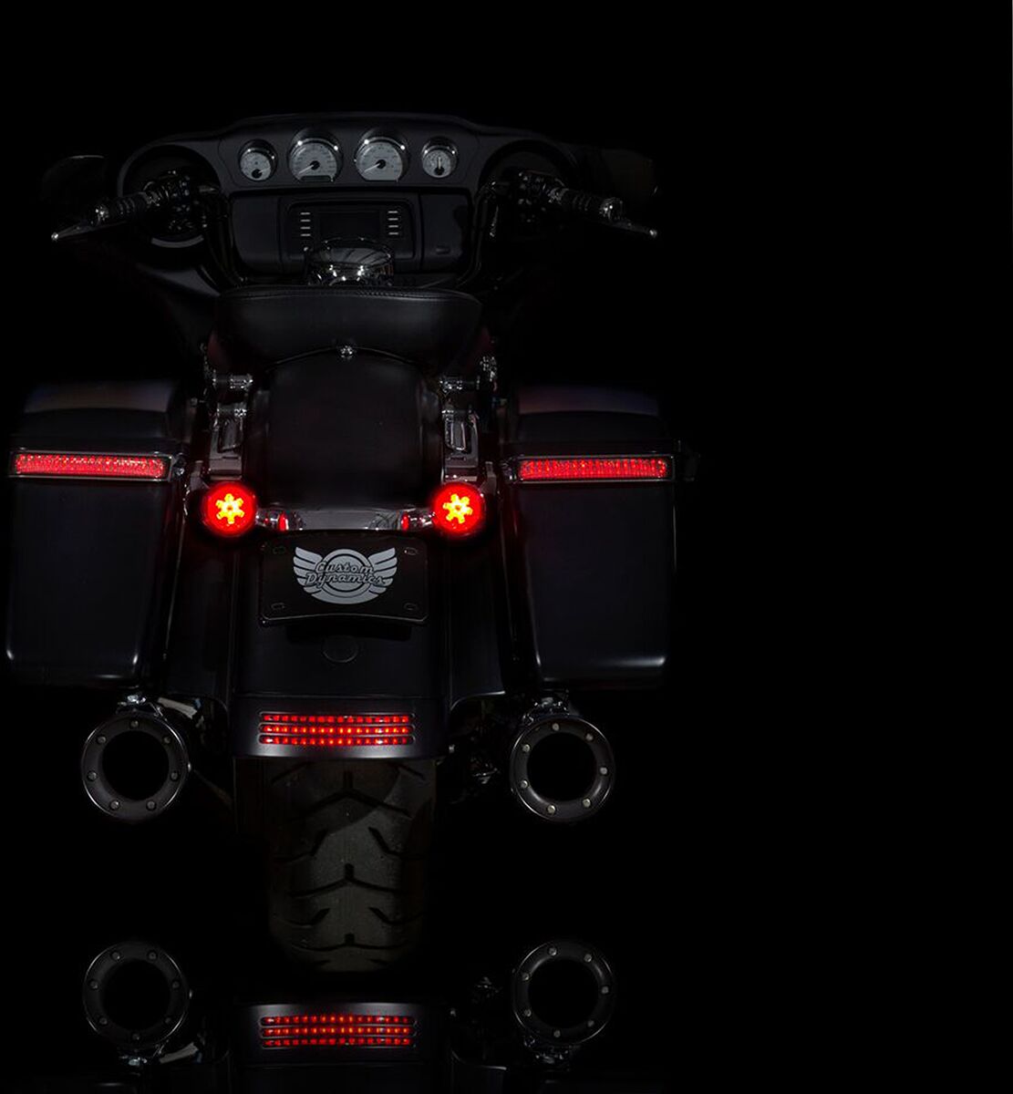 CUSTOM DYNAMICS ProBEAM Red LED Clignotant(s) with Red Optique(s)