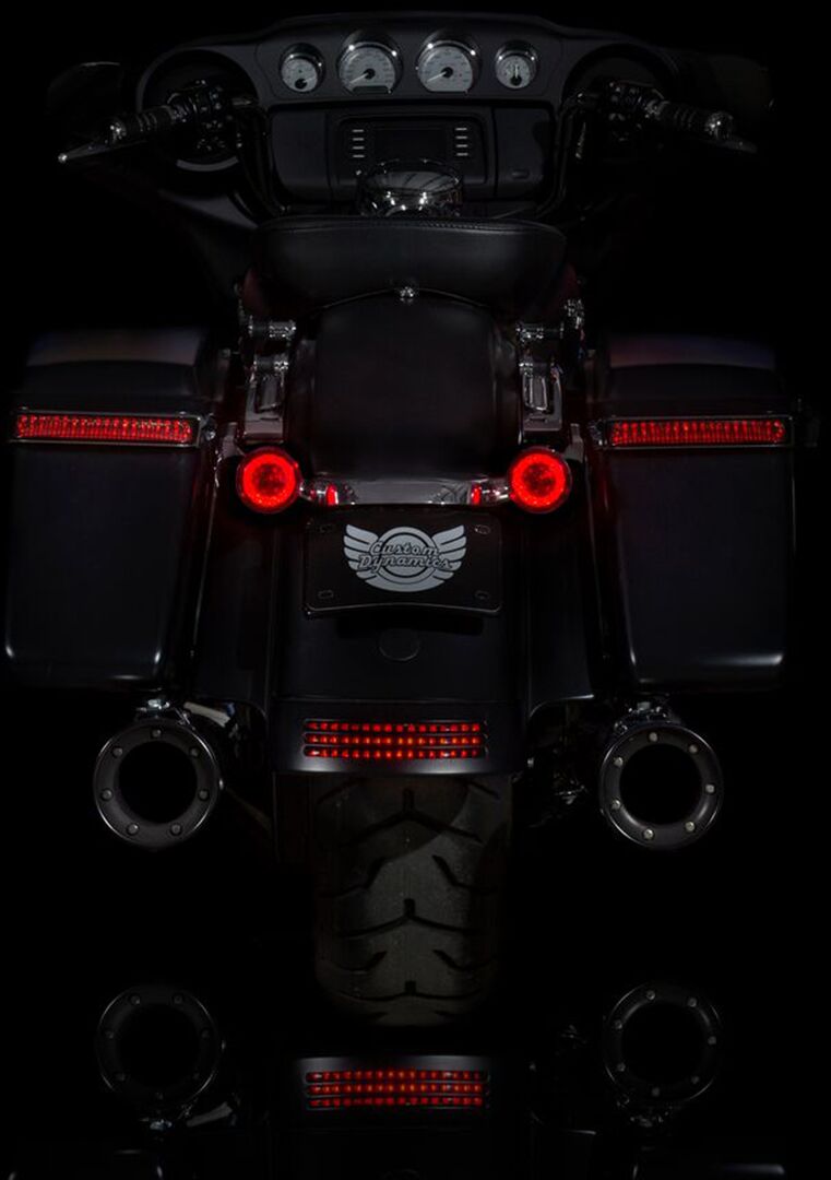 CUSTOM DYNAMICS ProBEAM Red LED Clignotant(s) with Red Optique(s)