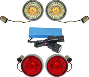 CUSTOM DYNAMICS Complete Front & Rear Clignotant(s) Conversion Kit with Bullet Encadrement(s) Optique(s)