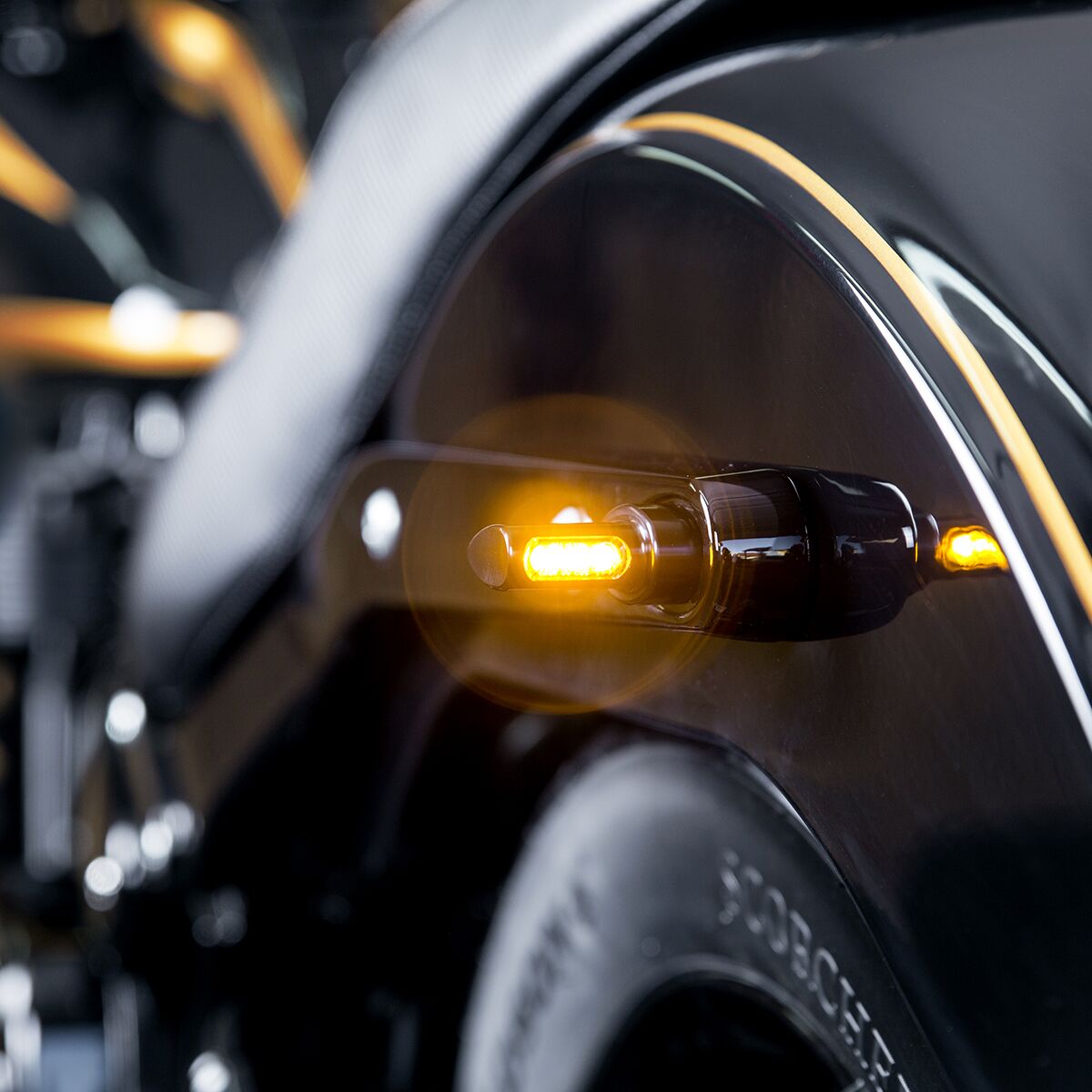 HEINZ BIKES Clignotants de garde-boue Winglets Micro