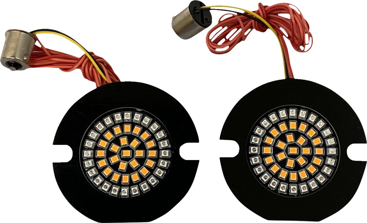 CUSTOM DYNAMICS Dynamic Clusters2™ LED Clignotant(s) Inserts