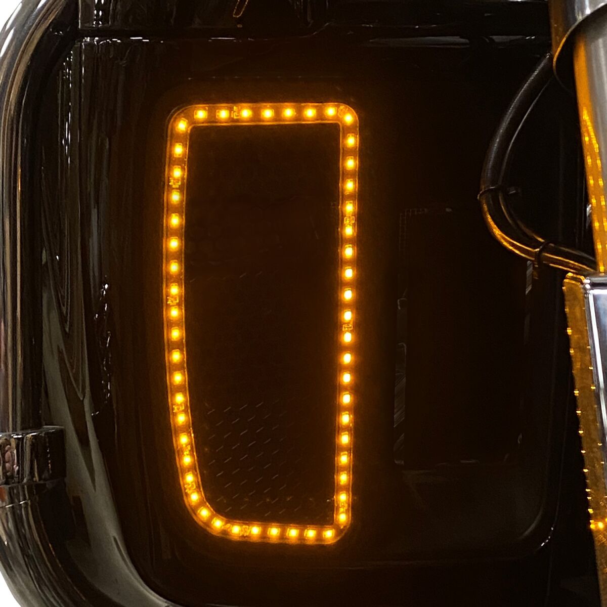 CUSTOM DYNAMICS Lower Carénage Amber Light Inserts