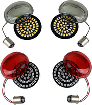CUSTOM DYNAMICS Genesis 4 LED Front & Rear Clignotant(s) Kit
