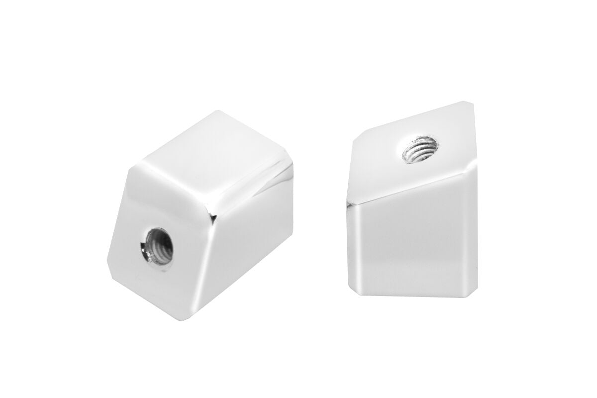 HEINZ BIKES License Plate Adapters - Chrome
