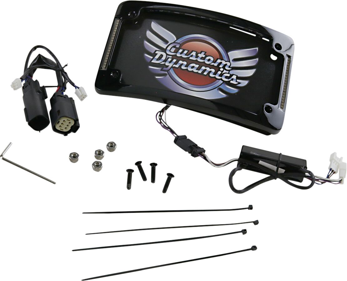 CUSTOM DYNAMICS LED Radius Cadre de plaque
