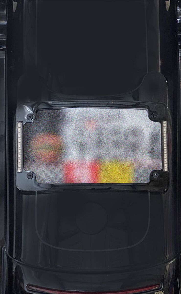 CUSTOM DYNAMICS LED Radius Cadre de plaque