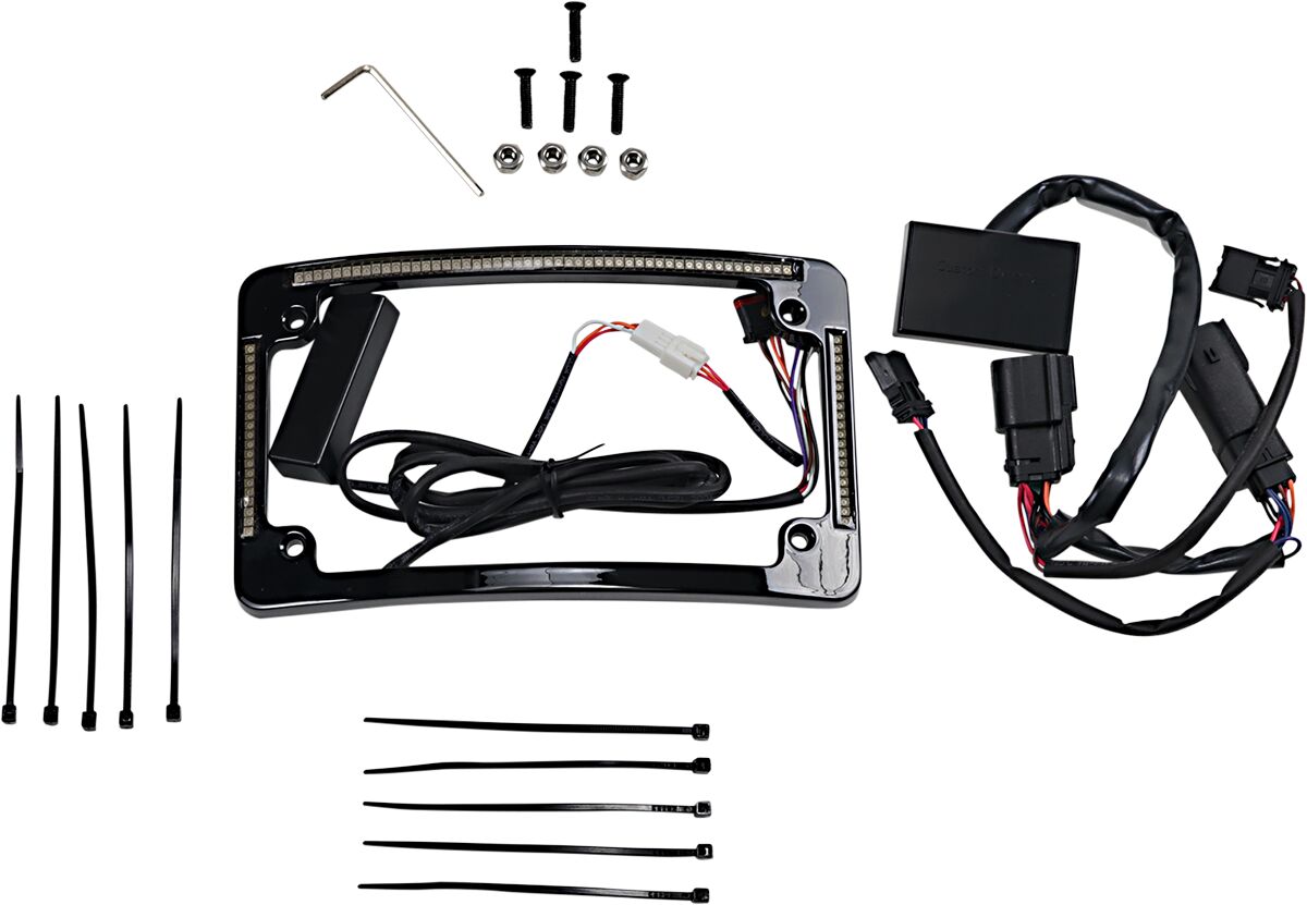 CUSTOM DYNAMICS LED Radius Cadre de plaque