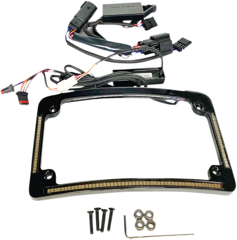 CUSTOM DYNAMICS LED Radius Cadre de plaque