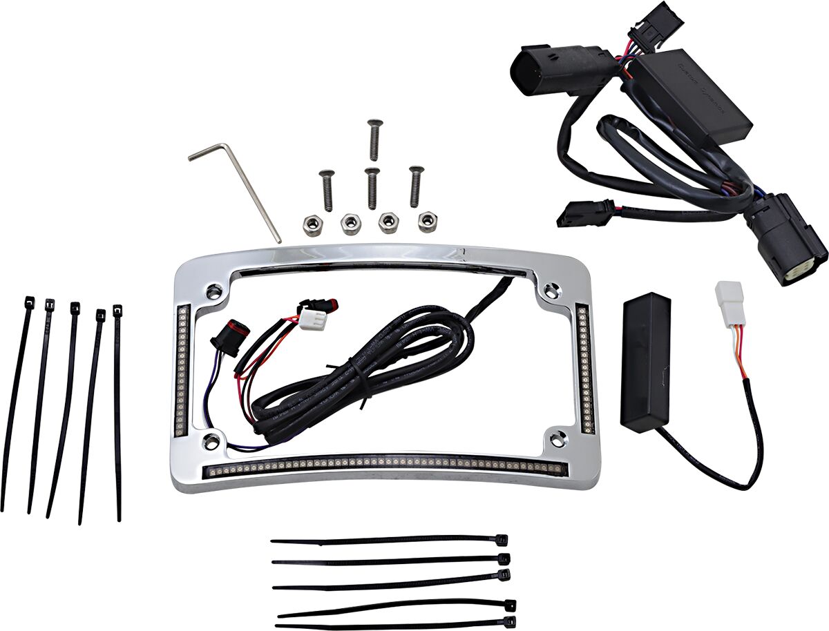 CUSTOM DYNAMICS LED Radius Cadre de plaque