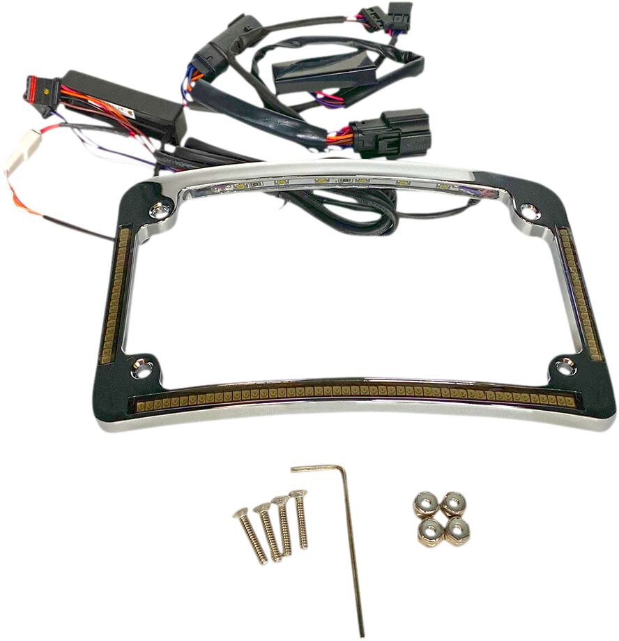 CUSTOM DYNAMICS LED Radius Cadre de plaque