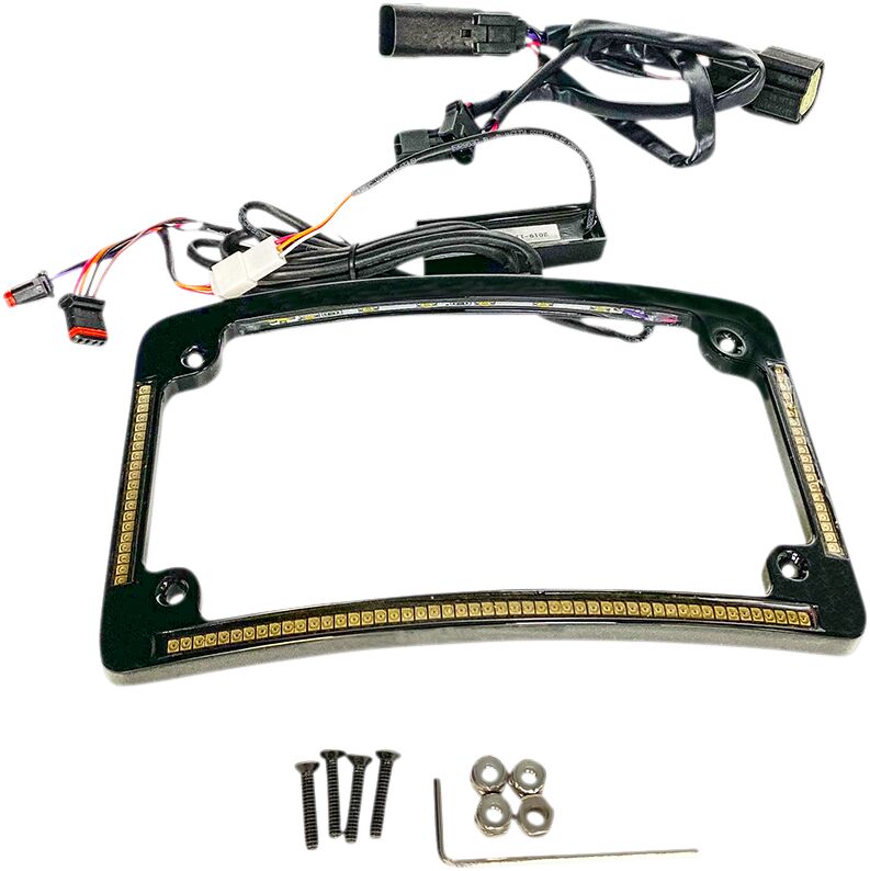 CUSTOM DYNAMICS LED Radius Cadre de plaque