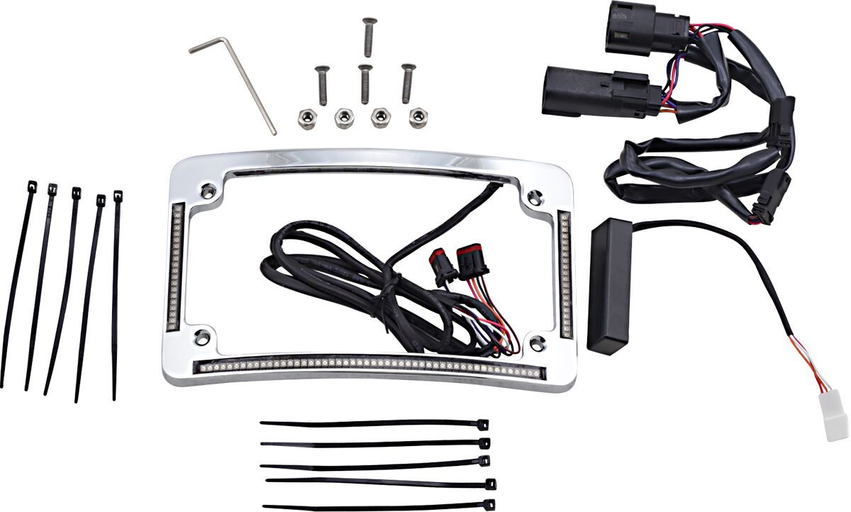 CUSTOM DYNAMICS LED Radius Cadre de plaque