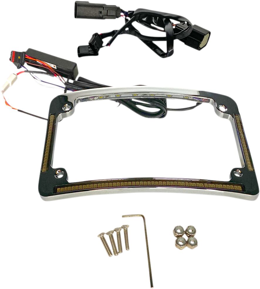 CUSTOM DYNAMICS LED Radius Cadre de plaque