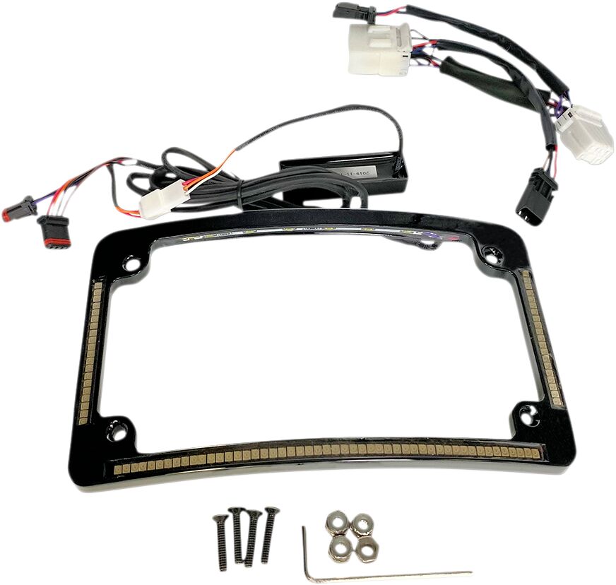 CUSTOM DYNAMICS LED Radius Cadre de plaque
