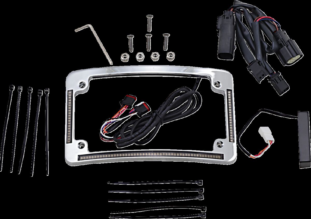 CUSTOM DYNAMICS LED Radius Cadre de plaque