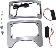 CUSTOM DYNAMICS Clignotant(s) Eliminator with Tri Radius Illuminated Plate Cadre