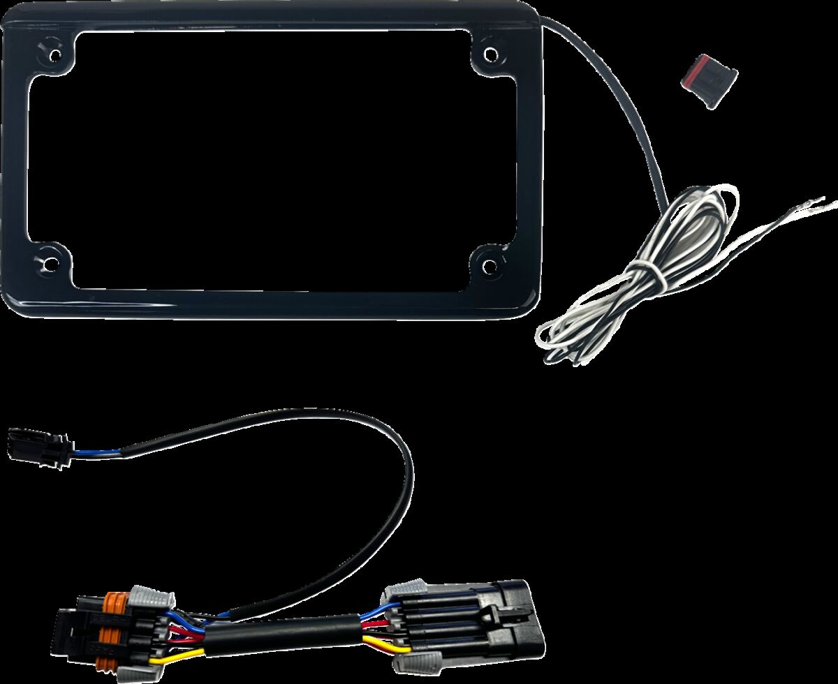 CUSTOM DYNAMICS Cadre de plaque