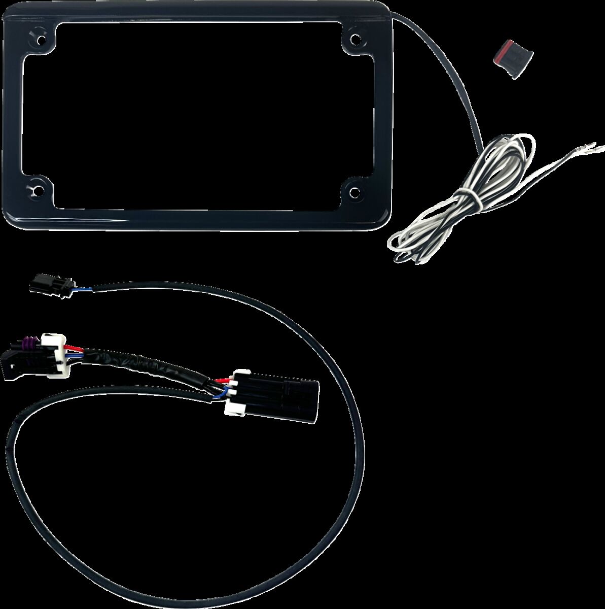 CUSTOM DYNAMICS Cadre de plaque with Tag Illumination