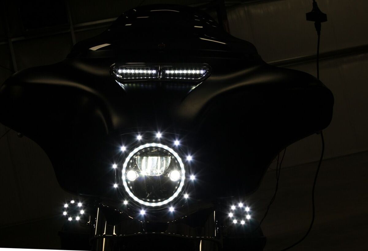 CUSTOM DYNAMICS Batwing Vent Insert LED Light Kit