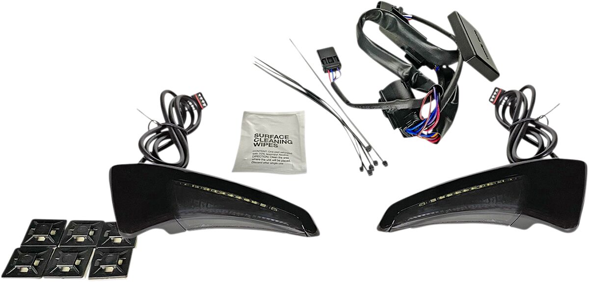 CUSTOM DYNAMICS Sequential Tour Pak Seat Back Rest LED Lights