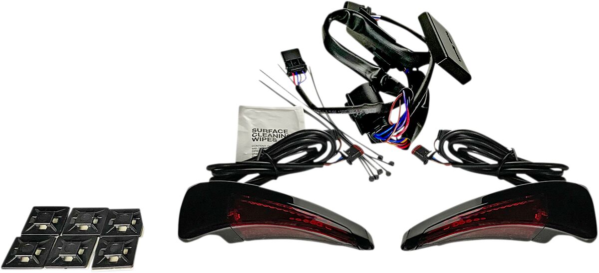 CUSTOM DYNAMICS Sequential Tour Pak Seat Back Rest LED Lights