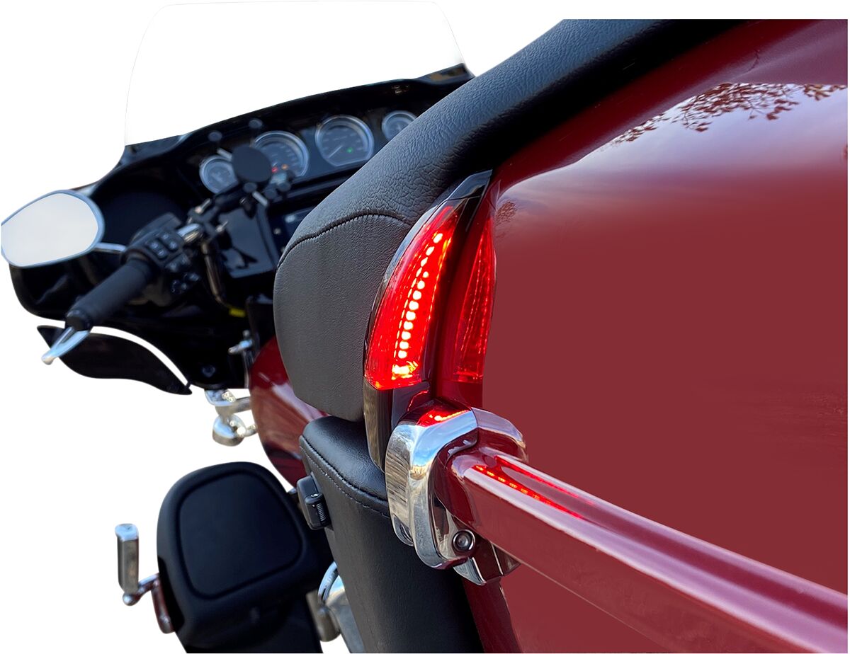 CUSTOM DYNAMICS Sequential Tour Pak Seat Back Rest LED Lights