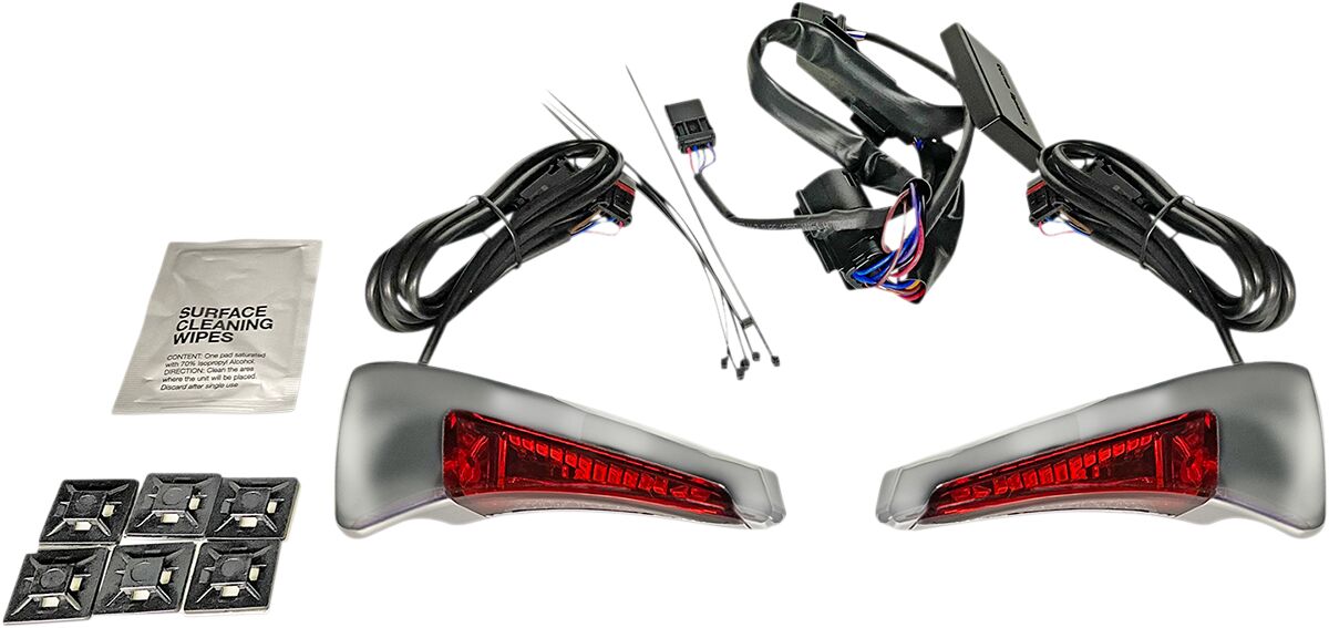 CUSTOM DYNAMICS Sequential Tour Pak Seat Back Rest LED Lights