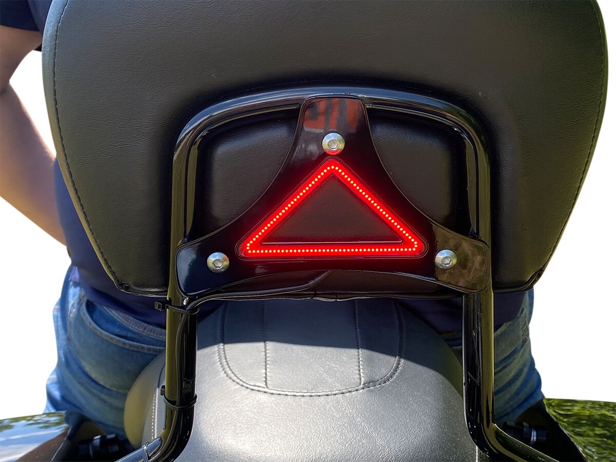 CUSTOM DYNAMICS Dual Intensity Run & Brake Backrest LED Light