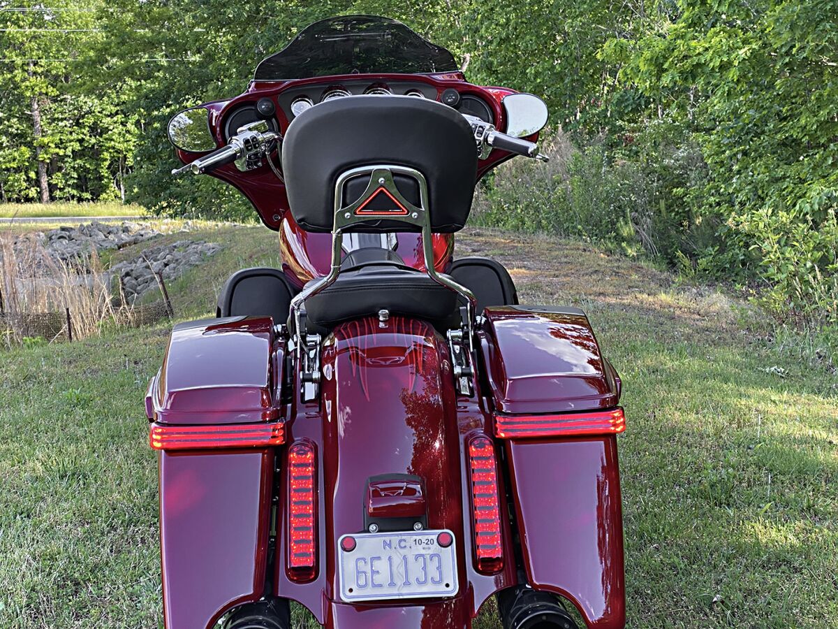 CUSTOM DYNAMICS Dual Intensity Run & Brake Backrest LED Light