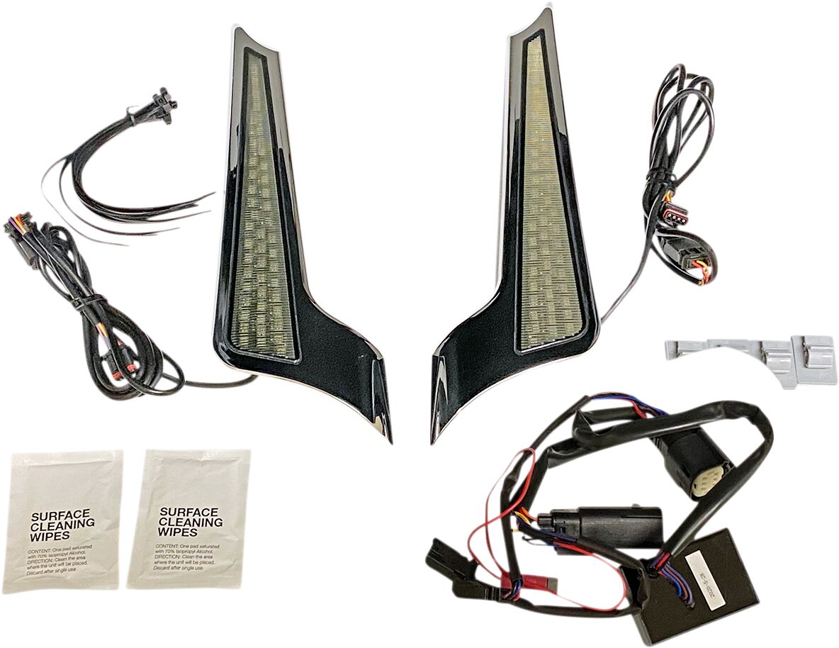 CUSTOM DYNAMICS Dual Color Fascia LED Panel Lights