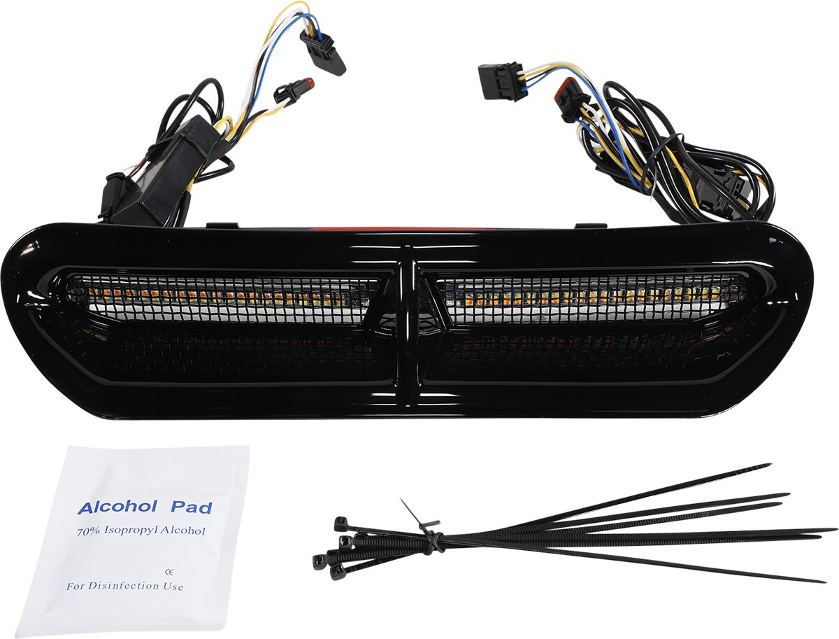 CUSTOM DYNAMICS Genesis 4 All-In-One Dynamic LED Batwing Aération de carénage Insert