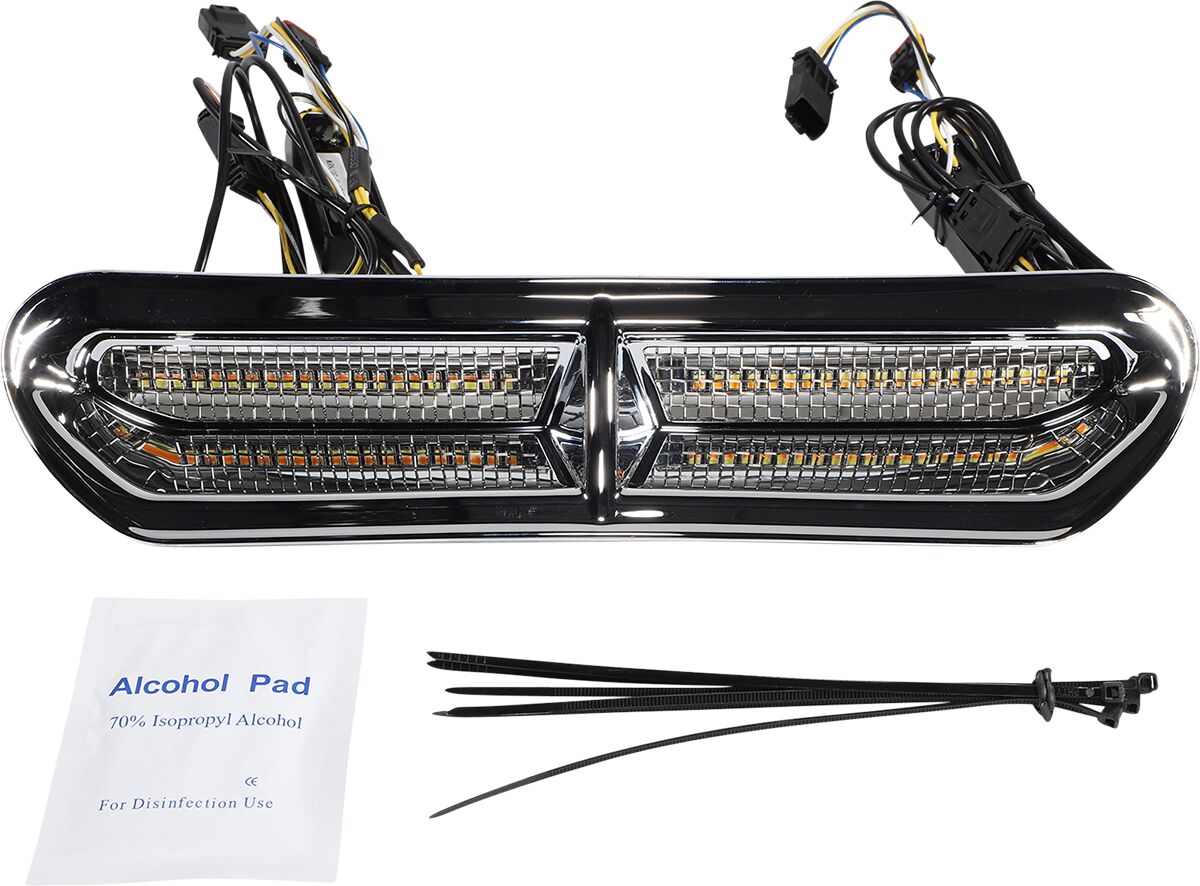 CUSTOM DYNAMICS Genesis 4 All-In-One Dynamic LED Batwing Aération de carénage Insert