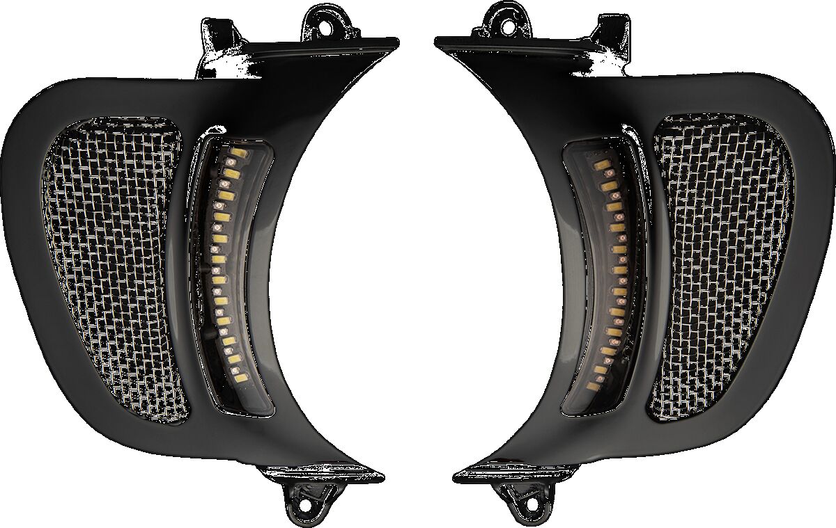 CUSTOM DYNAMICS Genesis 4 Dynamic LED Road Glide Vent Inserts