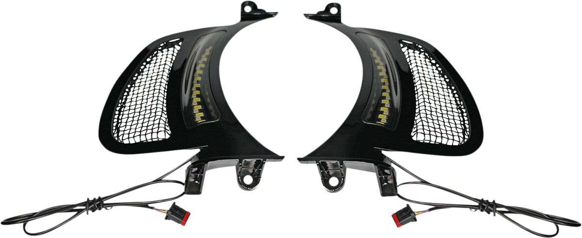 CUSTOM DYNAMICS Genesis 4 Dynamic LED Road Glide Vent Inserts