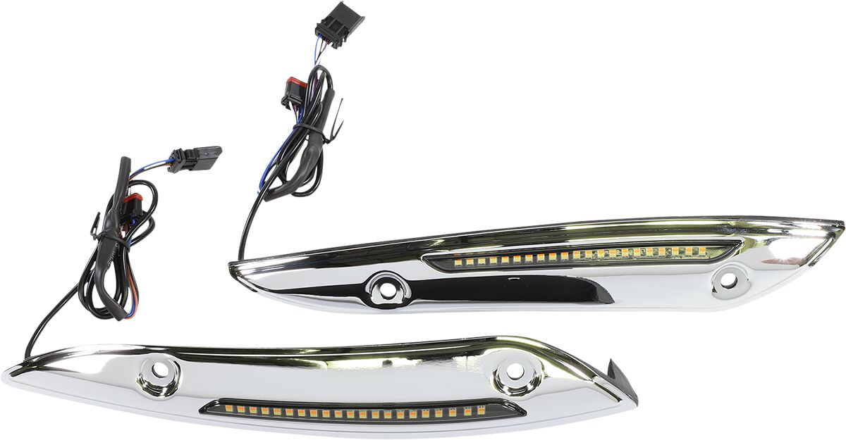 CUSTOM DYNAMICS Genesis 4 Dynamic LED Road Glide Windshield Trim
