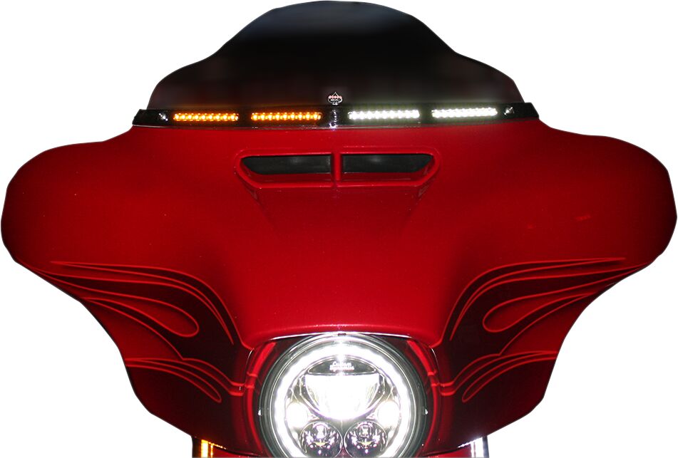 CUSTOM DYNAMICS Genesis 4 Dynamic LED Batwing Windshield Trim
