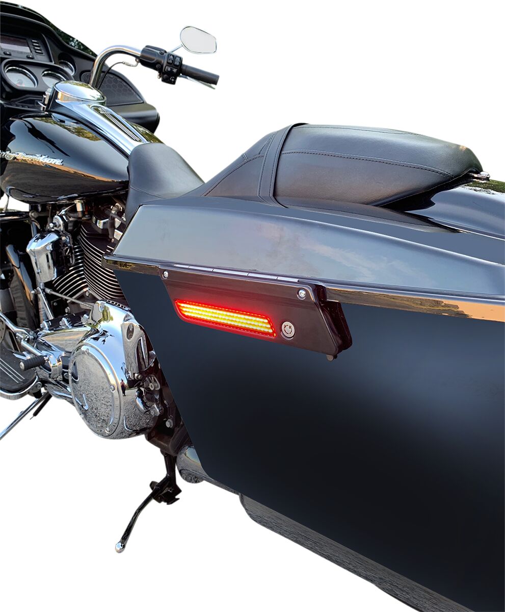 CUSTOM DYNAMICS Dual Color LED Saddlebag Latch Lightz™