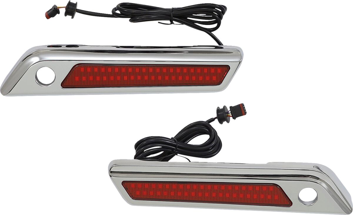 CUSTOM DYNAMICS Saddlebag Latch Dual Color Accent Lights