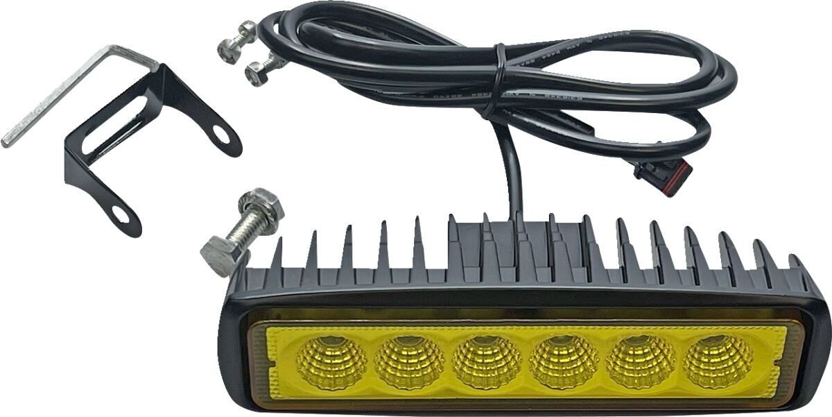 CUSTOM DYNAMICS Yellow High Power LED Driving Light Bar