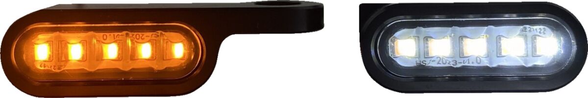 CUSTOM DYNAMICS Rétroviseur(s) Mount Front Clignotant(s)