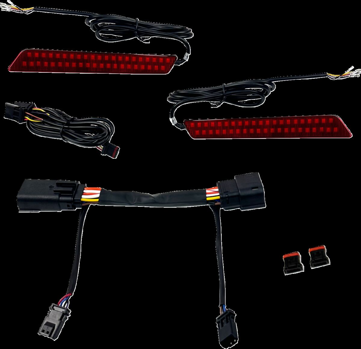 CUSTOM DYNAMICS Dual Color LED Saddlebag Latch Lightz™