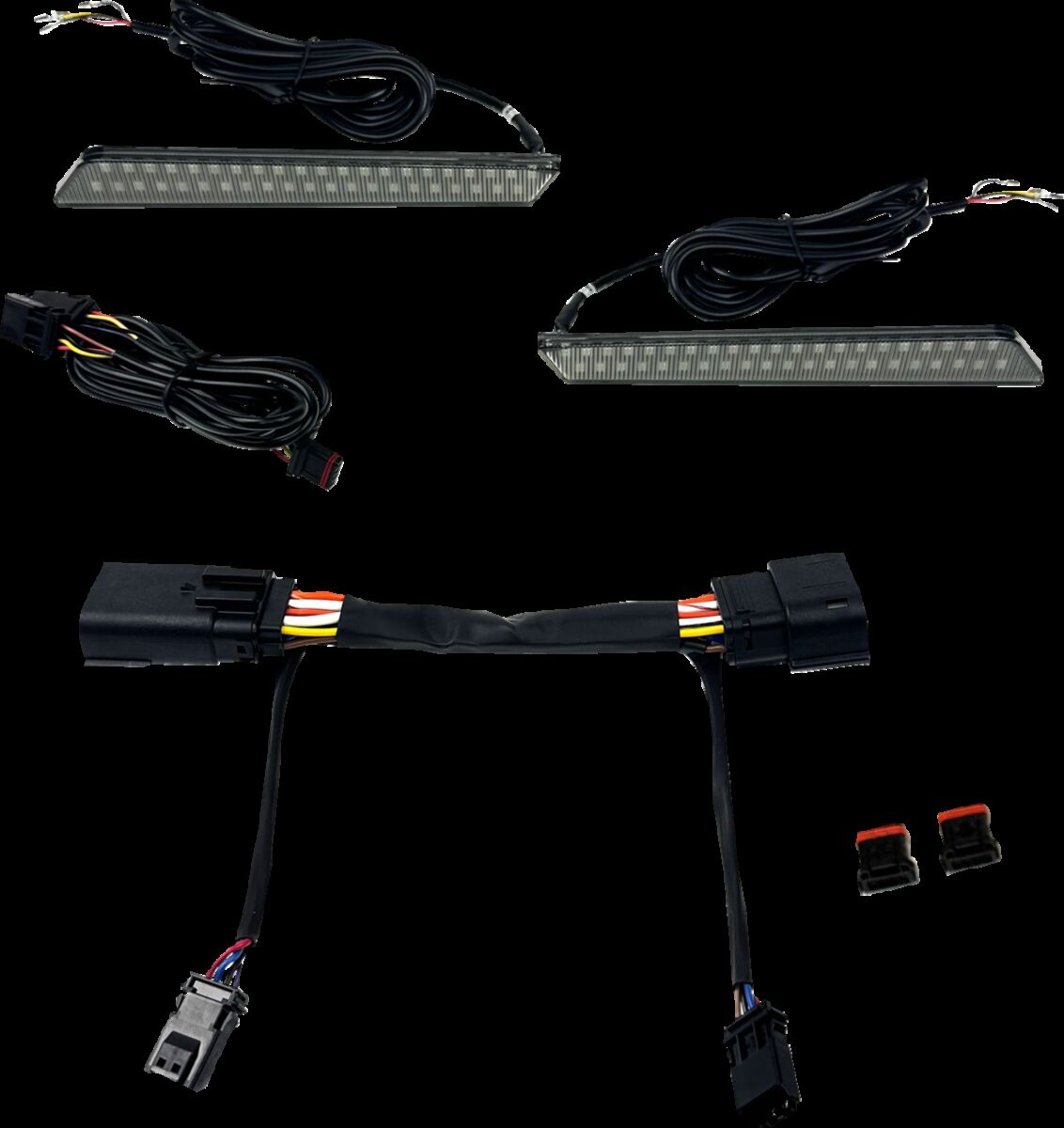 CUSTOM DYNAMICS Dual Color LED Saddlebag Latch Lightz™
