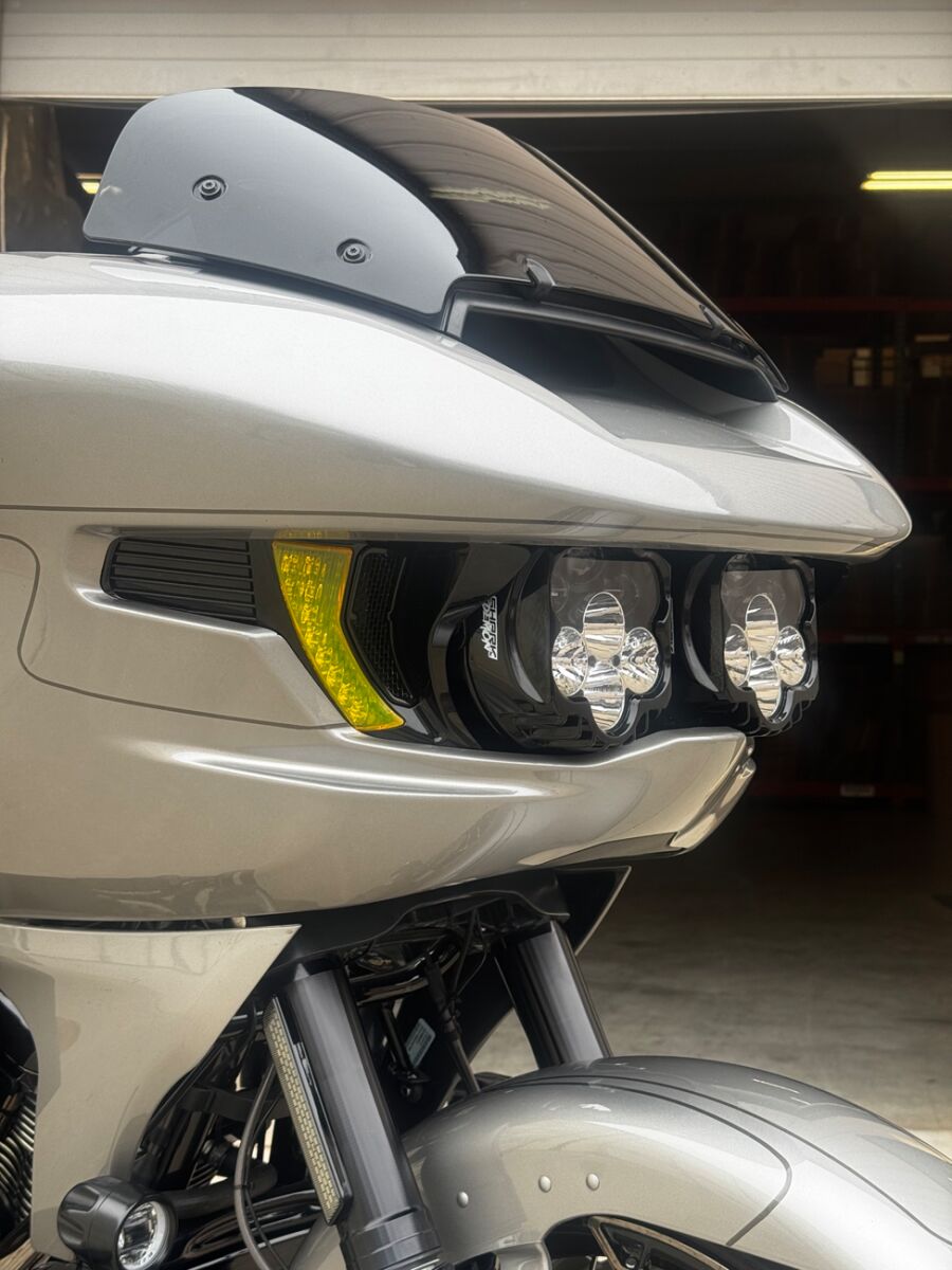 CUSTOM DYNAMICS Shark Demon Integrated Front Clignotant(s) Vents