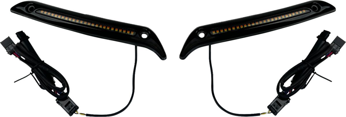 CUSTOM DYNAMICS Low Rider ST LED Windshield Trim