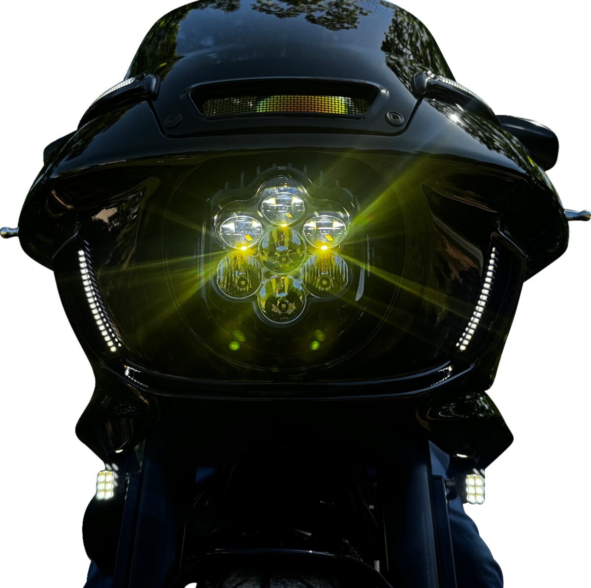 CUSTOM DYNAMICS ECE LOW RIDER ST Aération de carénage LIGHTS