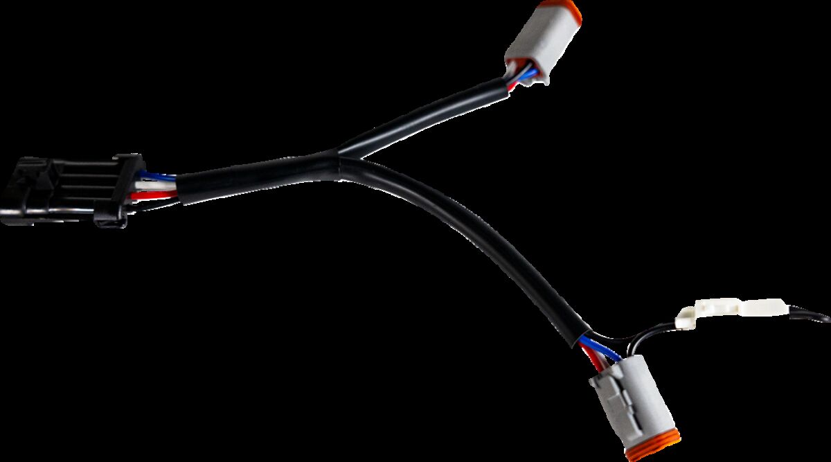 CUSTOM DYNAMICS Shark Demon Dual Lamp Câblage Faisceau