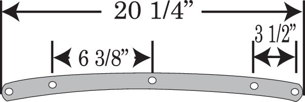 MEMPHIS SHADES Plastique de remplacement Road King