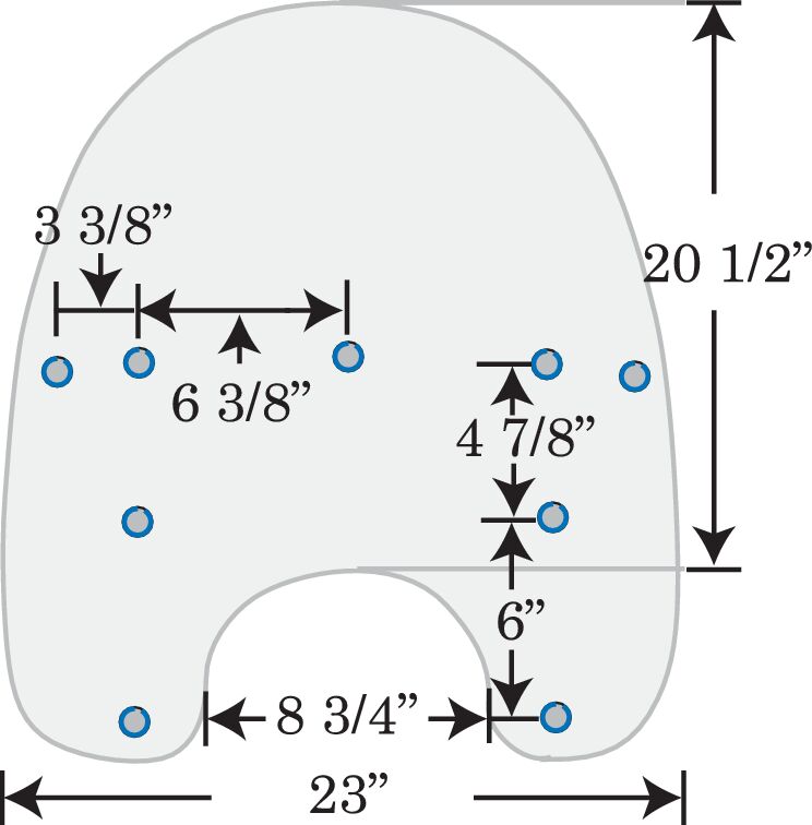 MEMPHIS SHADES Pare-brise en plastique de rechange