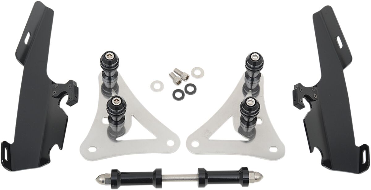 MEMPHIS SHADES Kit de montage complet pour pare-brise Trigger-Lock Fats/Slim